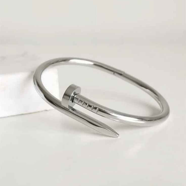 Silver Nail Kada