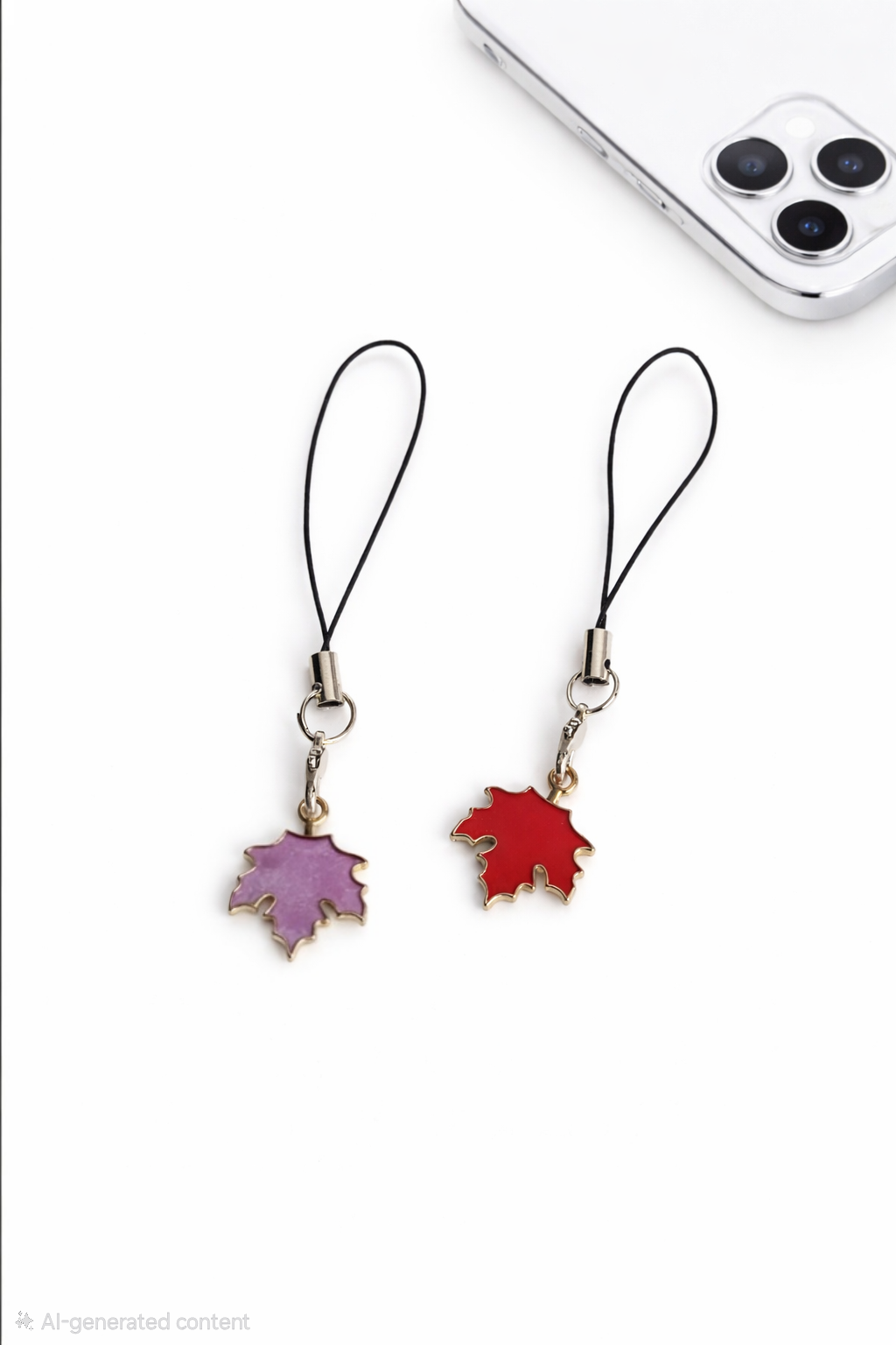 Leaf Phone Charms