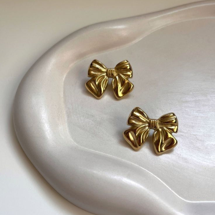 Bow 2.0 Earrings - Fine Fusionn
