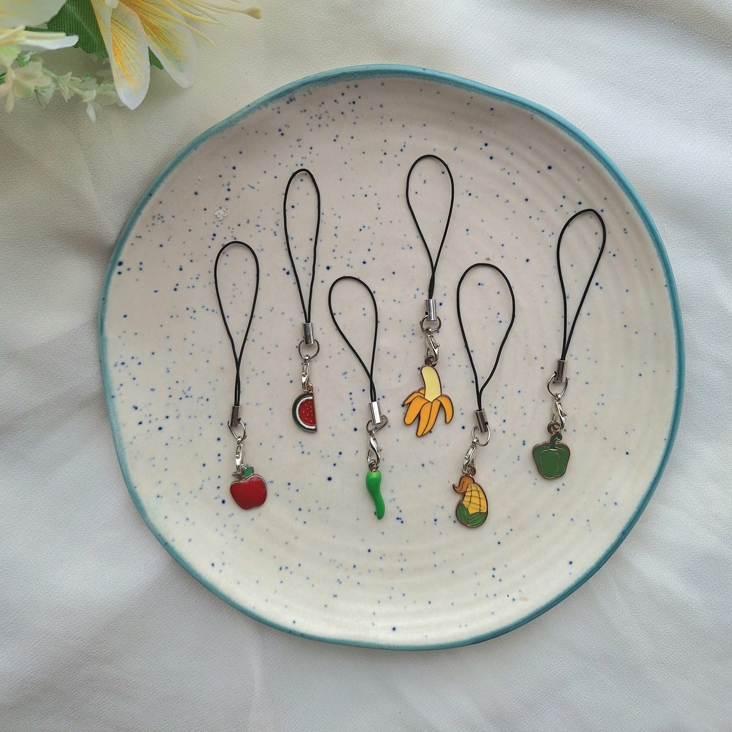 Fruits / Vegetables Phone Charms - Fine Fusionn