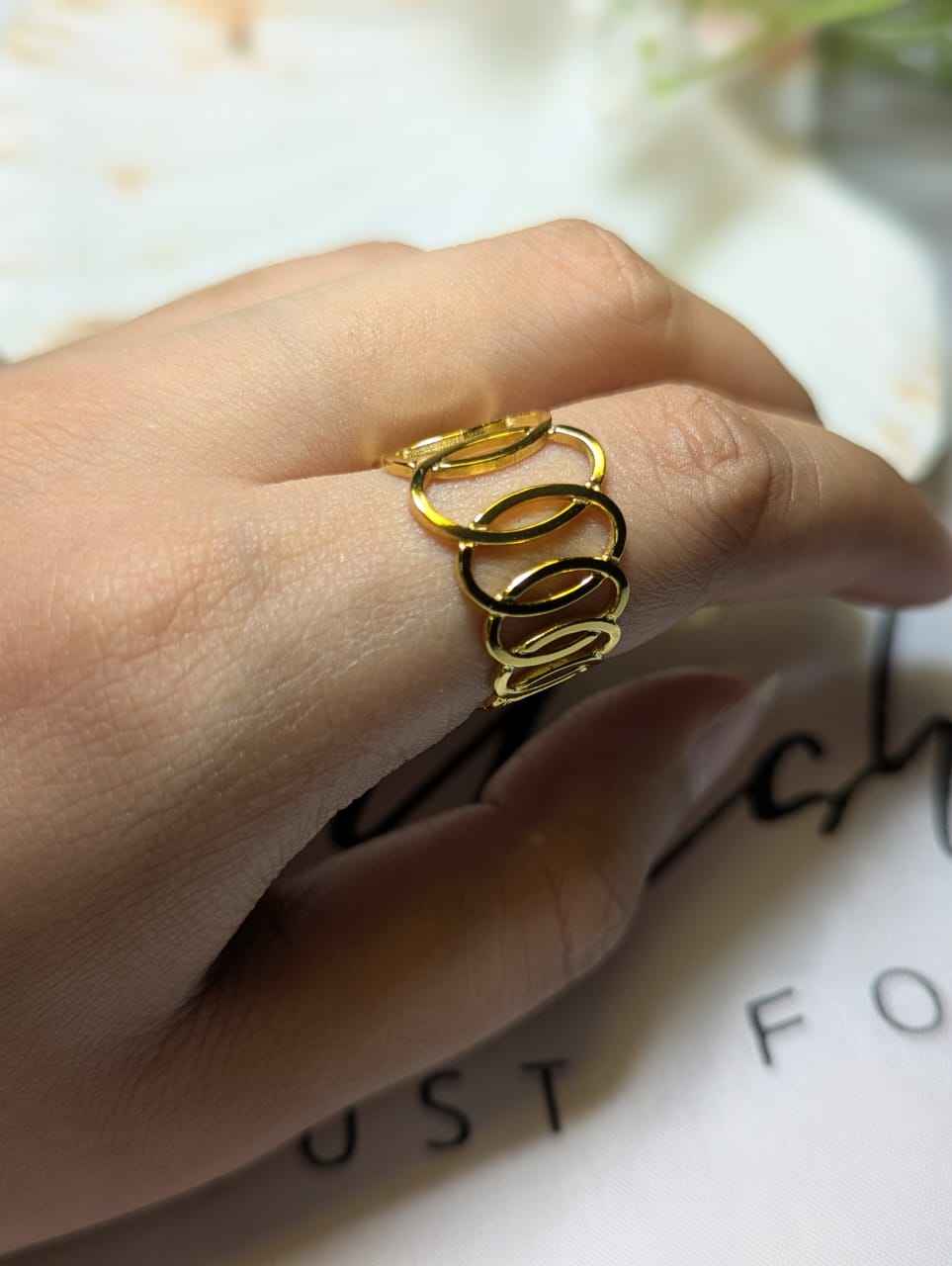 Wavy Ring (Adjustable)
