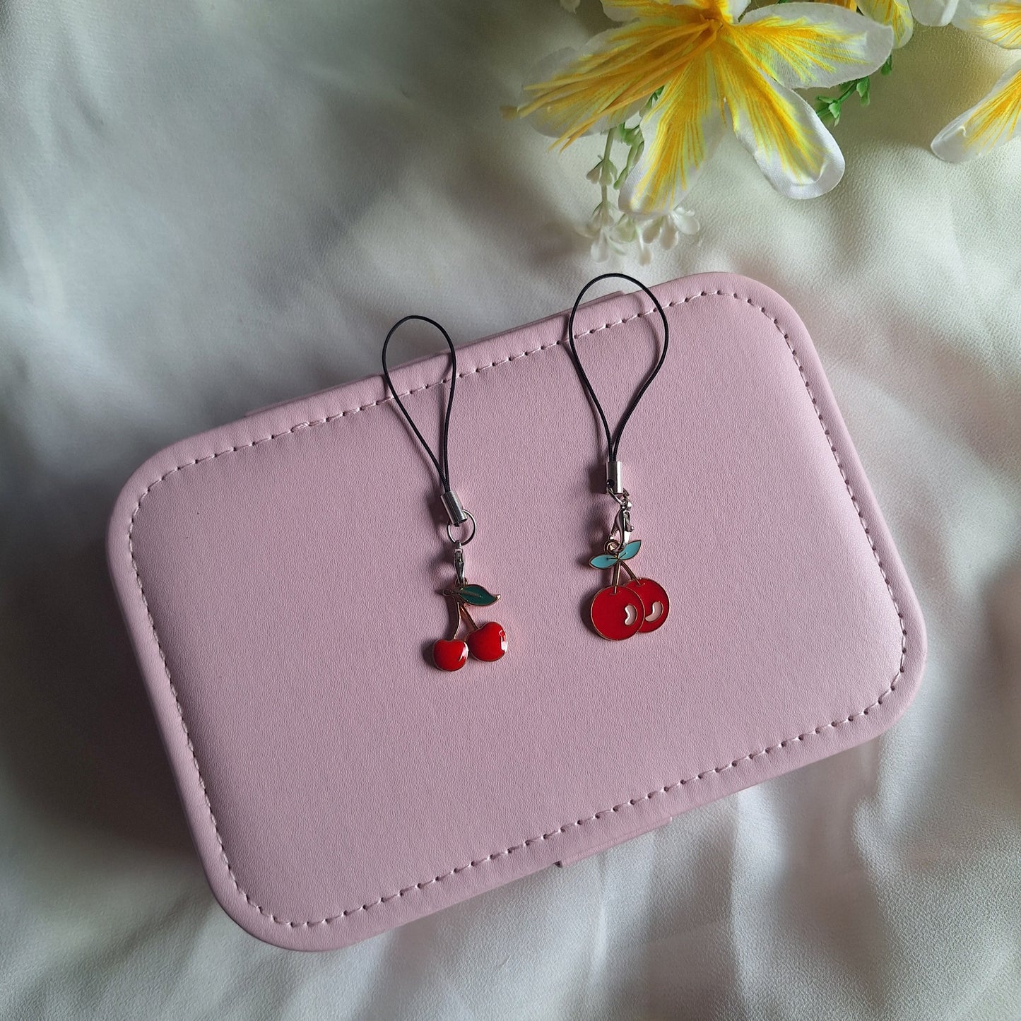Cherry Phone Charms - Fine Fusionn