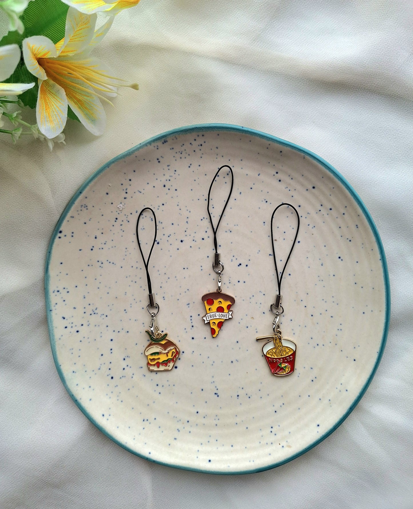 Fast Food Phone Charms