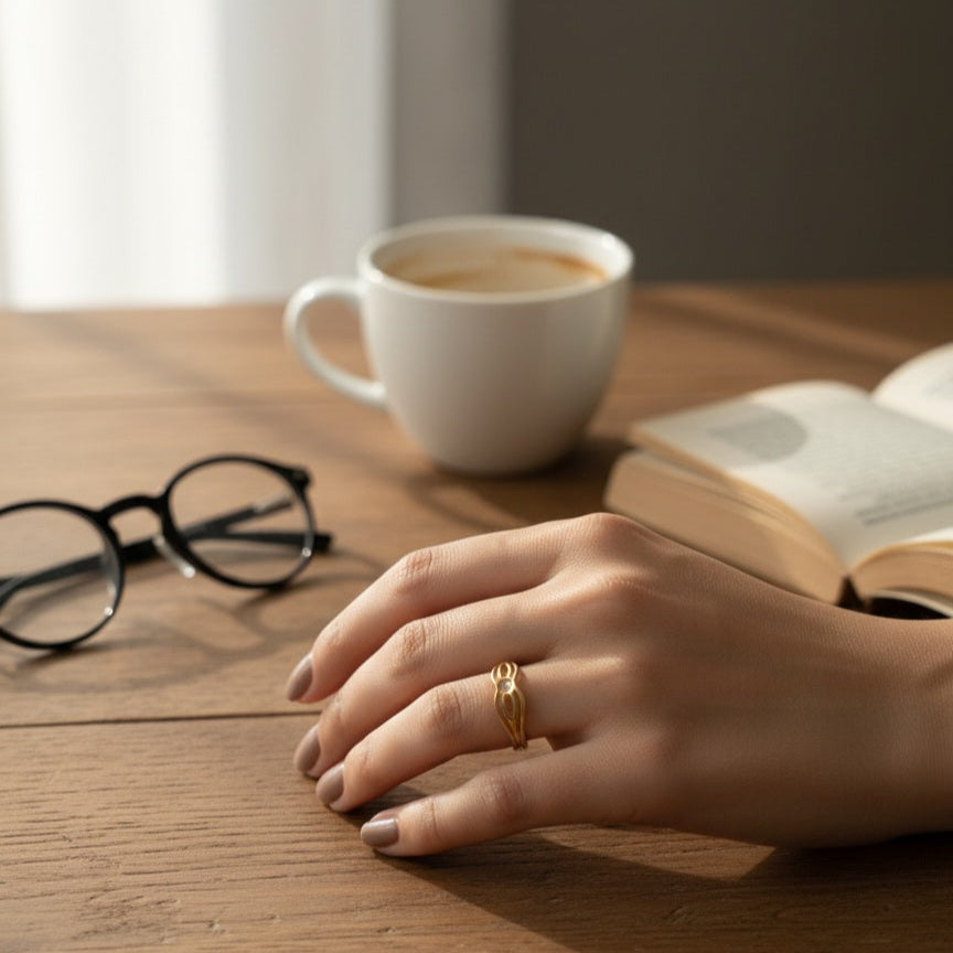 Minimal Ring (Adjustable) - Fine Fusionn