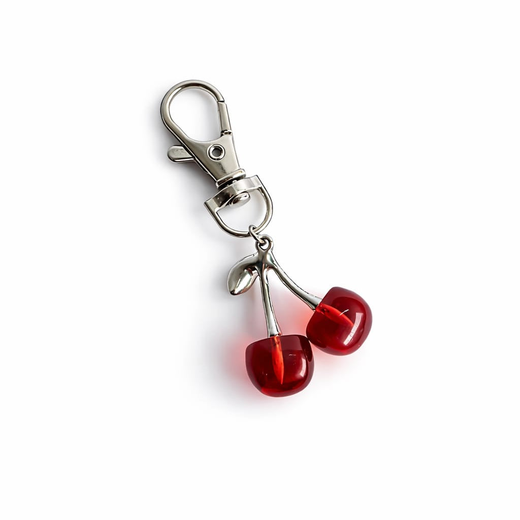 Small Cherry Keychain