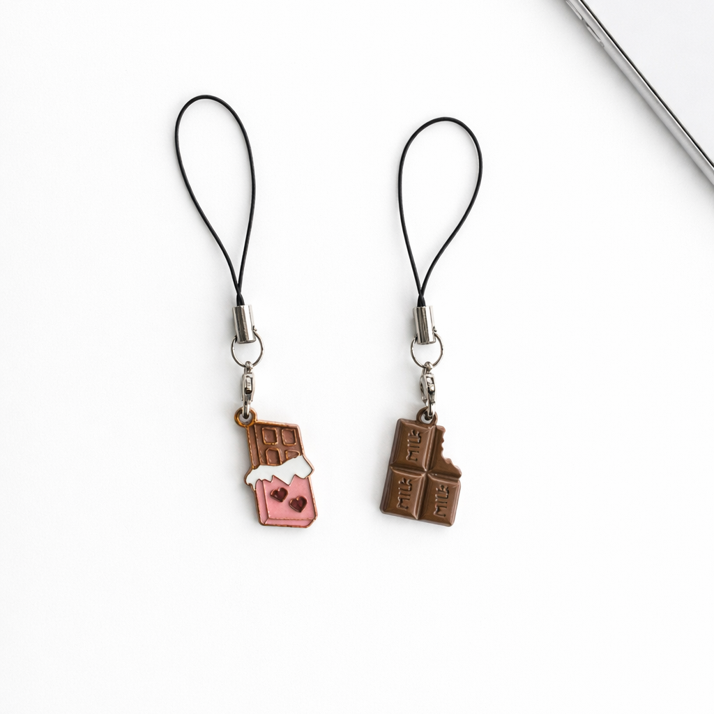 Chocolate Phone Charms
