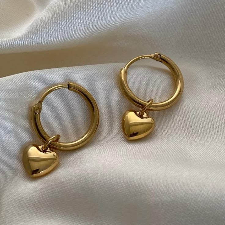 Mini Heart Hoops - Fine Fusionn