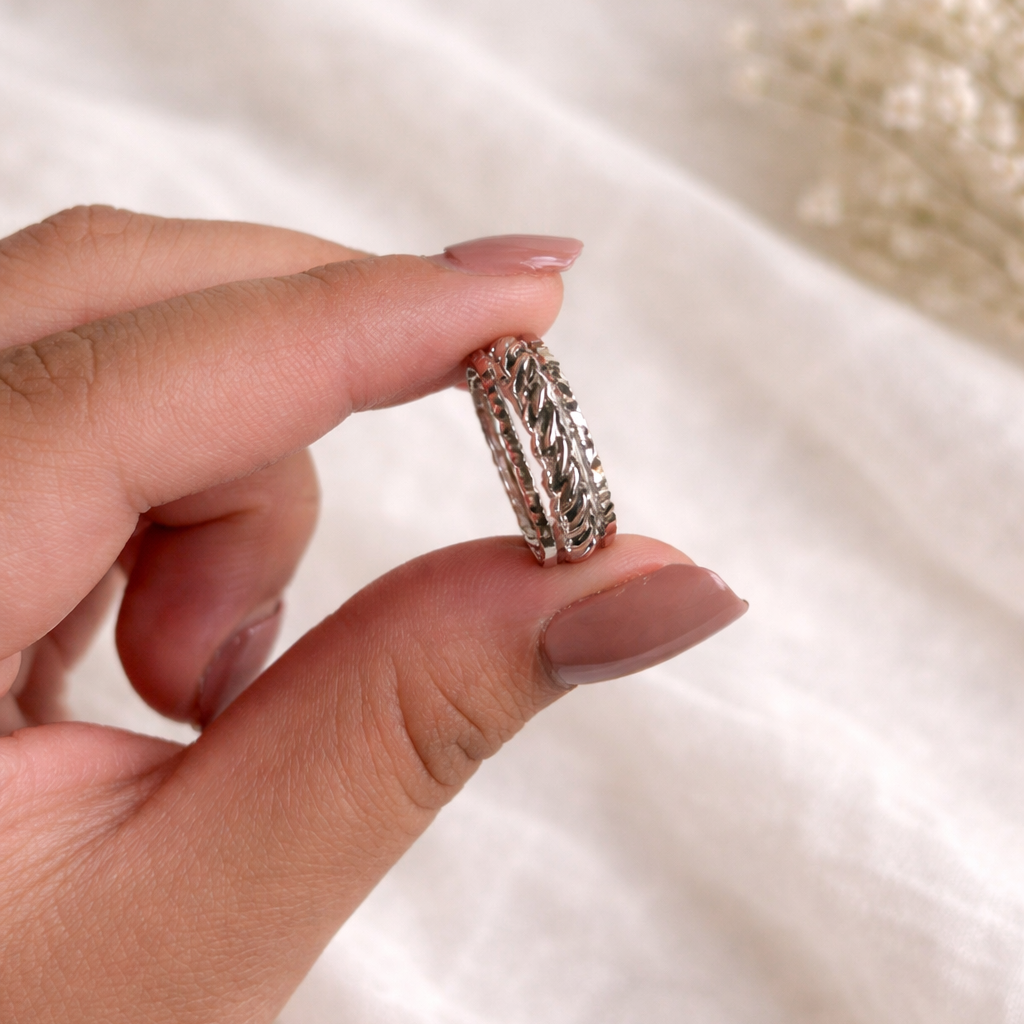 Silver Band (Adjustable)