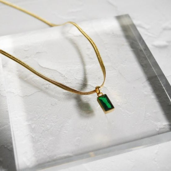 Snake Chain with Pendant - Fine Fusionn