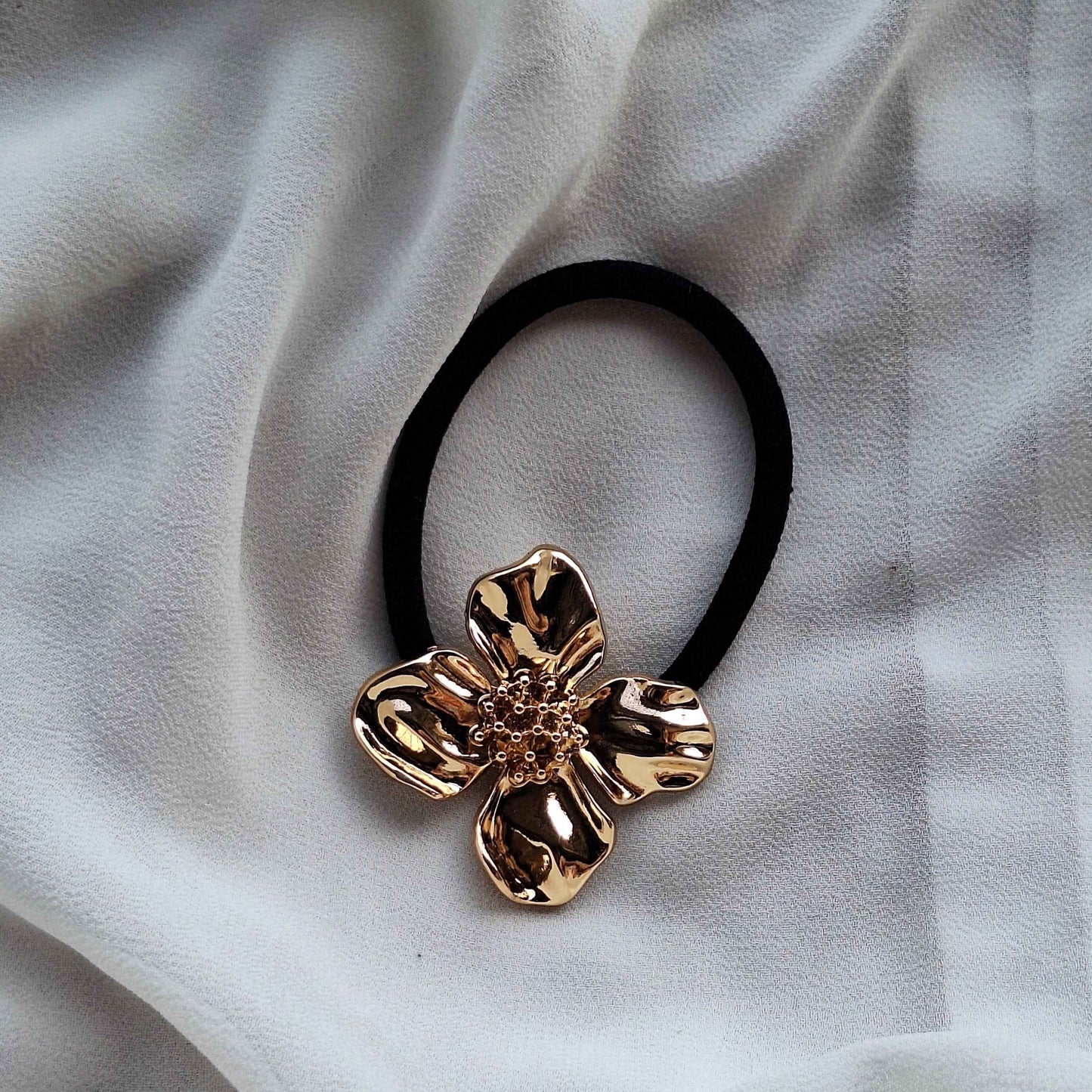 Flower Hair Tie | Fine Fusionn