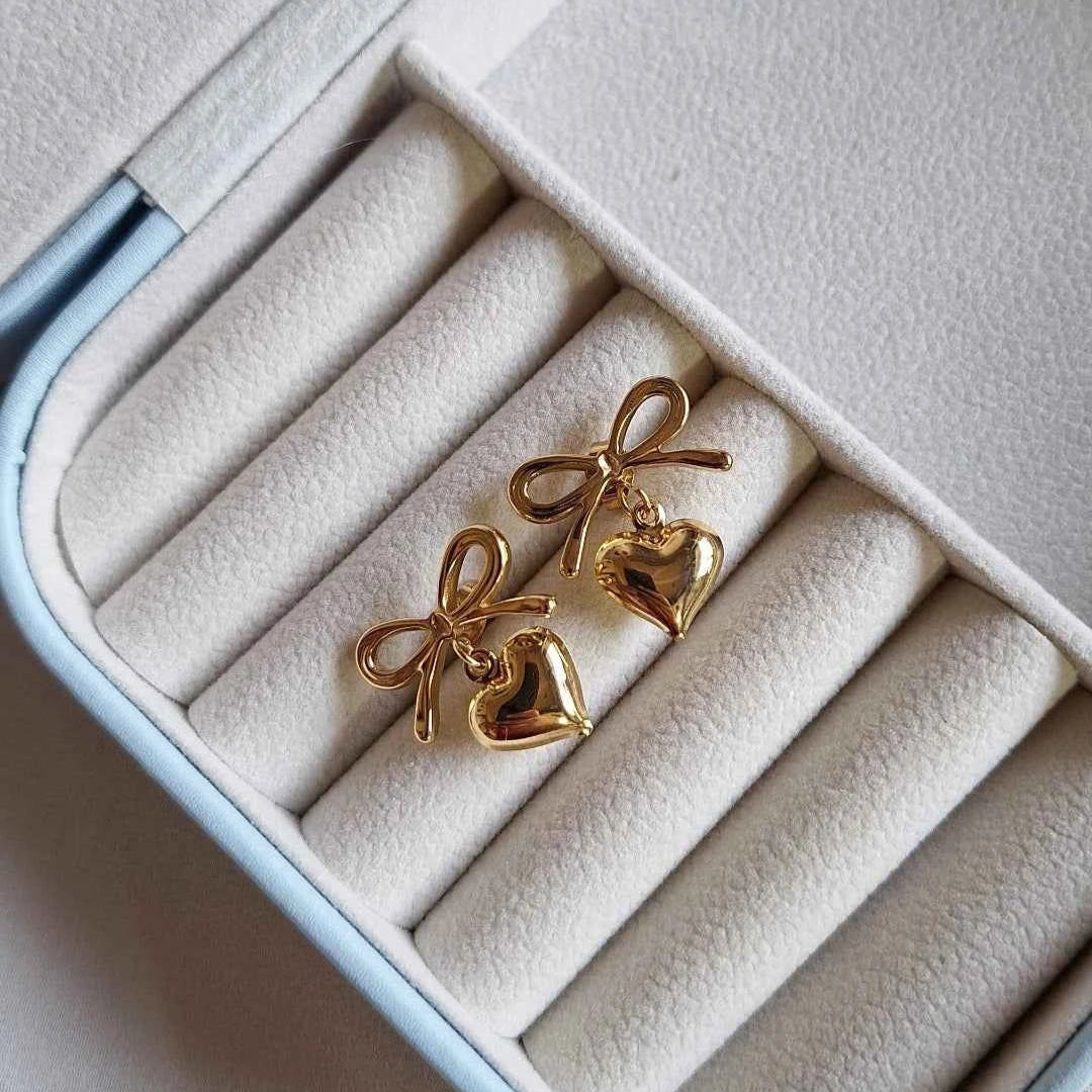 Tied with Love Earrings | Fine Fusionn