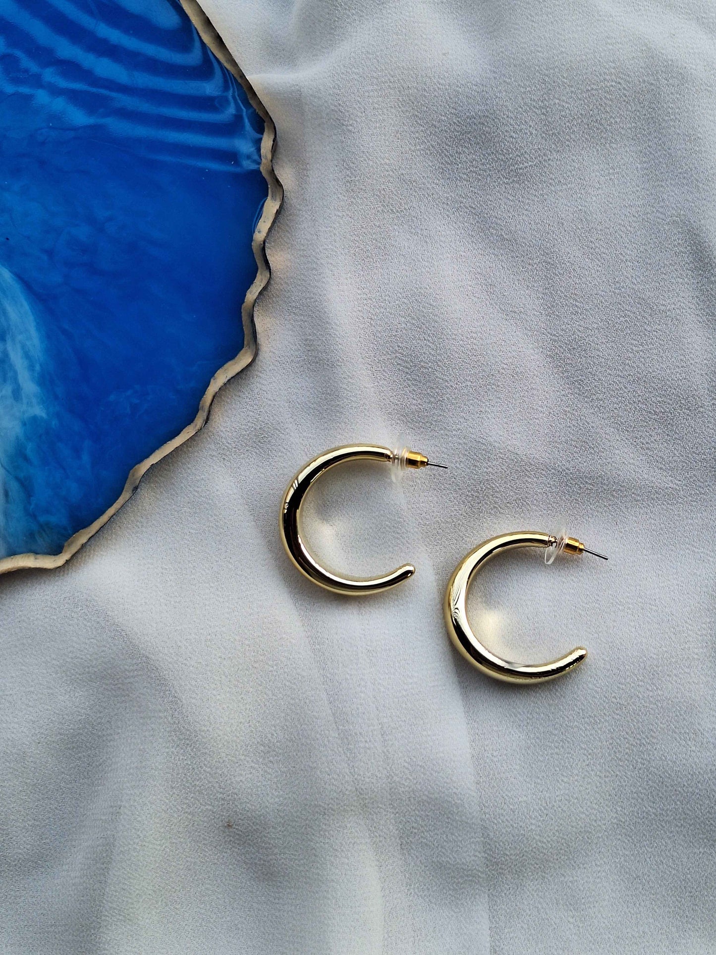 Cresent Hoops | Fine Fusionn