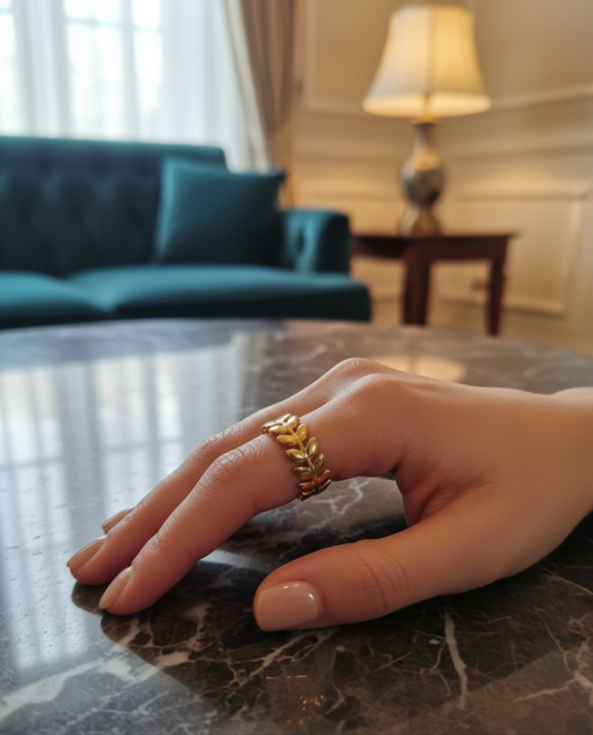 Leaf Ring (Adjustable)