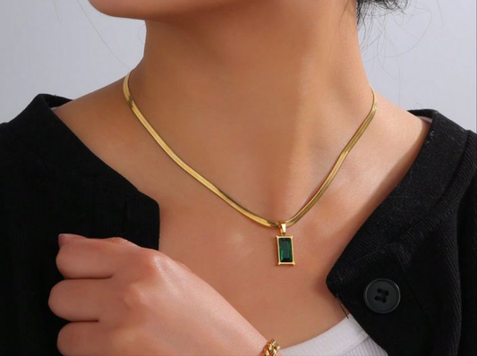 Snake Chain with Pendant