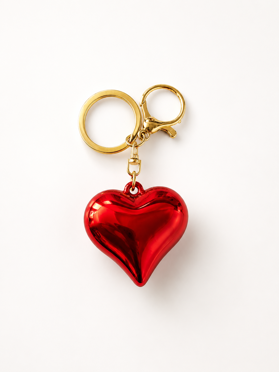 Red Heart Keychain