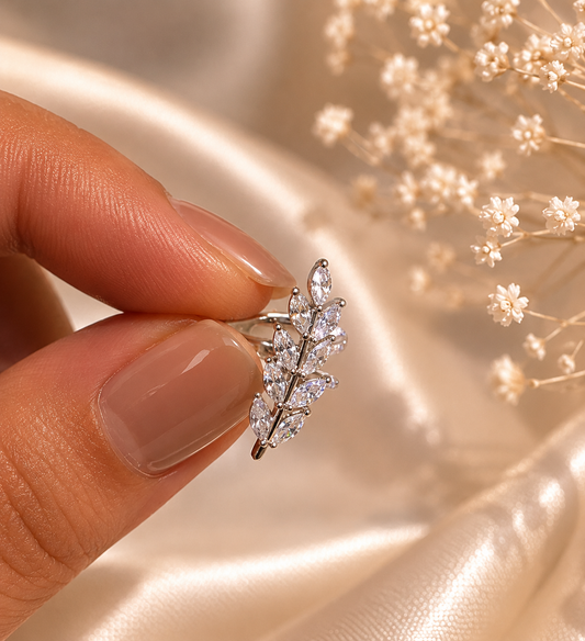 Feather Earcuff (Left Ear)