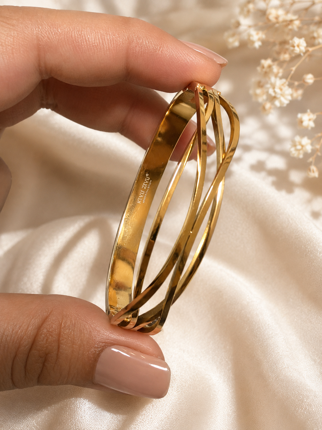 Twisted Thin Wrist / Baby Size Bracelet