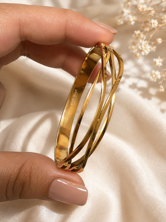 Twisted Thin Wrist / Baby Size Bracelet