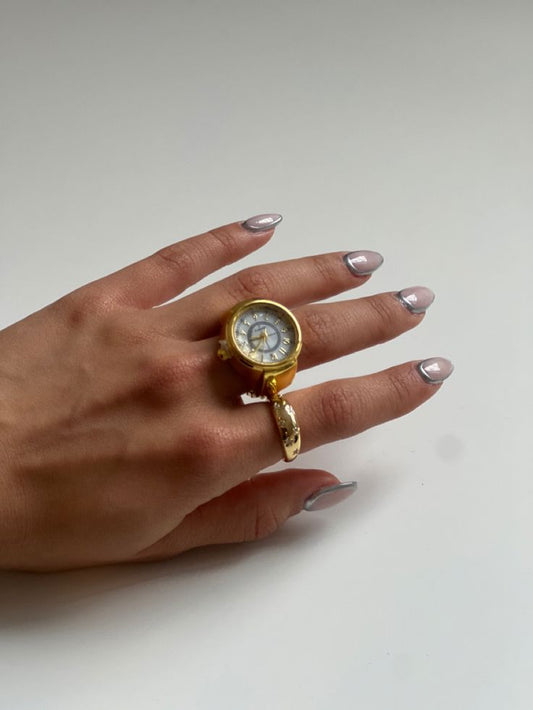 Ring Watch (Anti Tarnish & Adjustable)