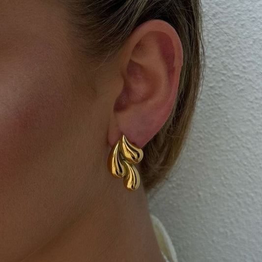 Teardrops Statement Studs