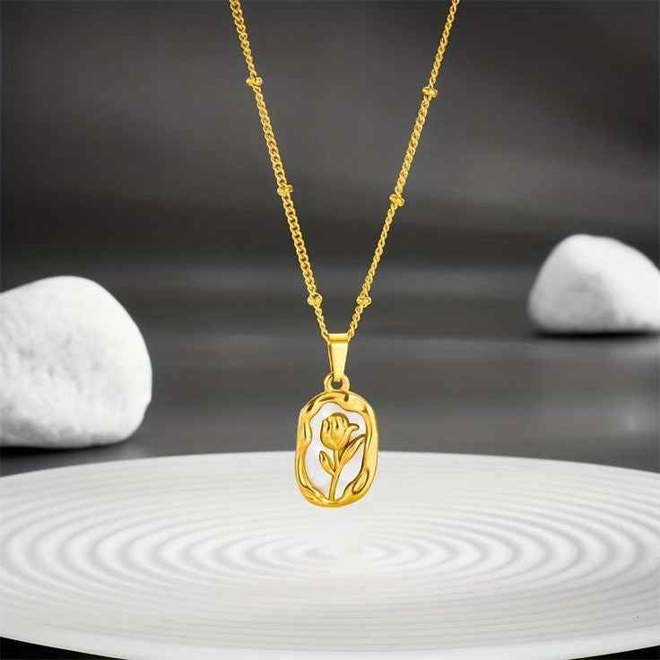 White Rose Neckchain | Fine Fusionn