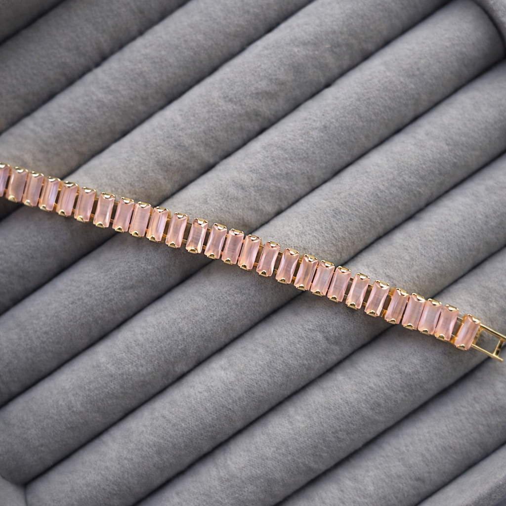 Pink Tennis Bracelet 2.0