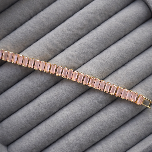 Pink Tennis Bracelet 2.0