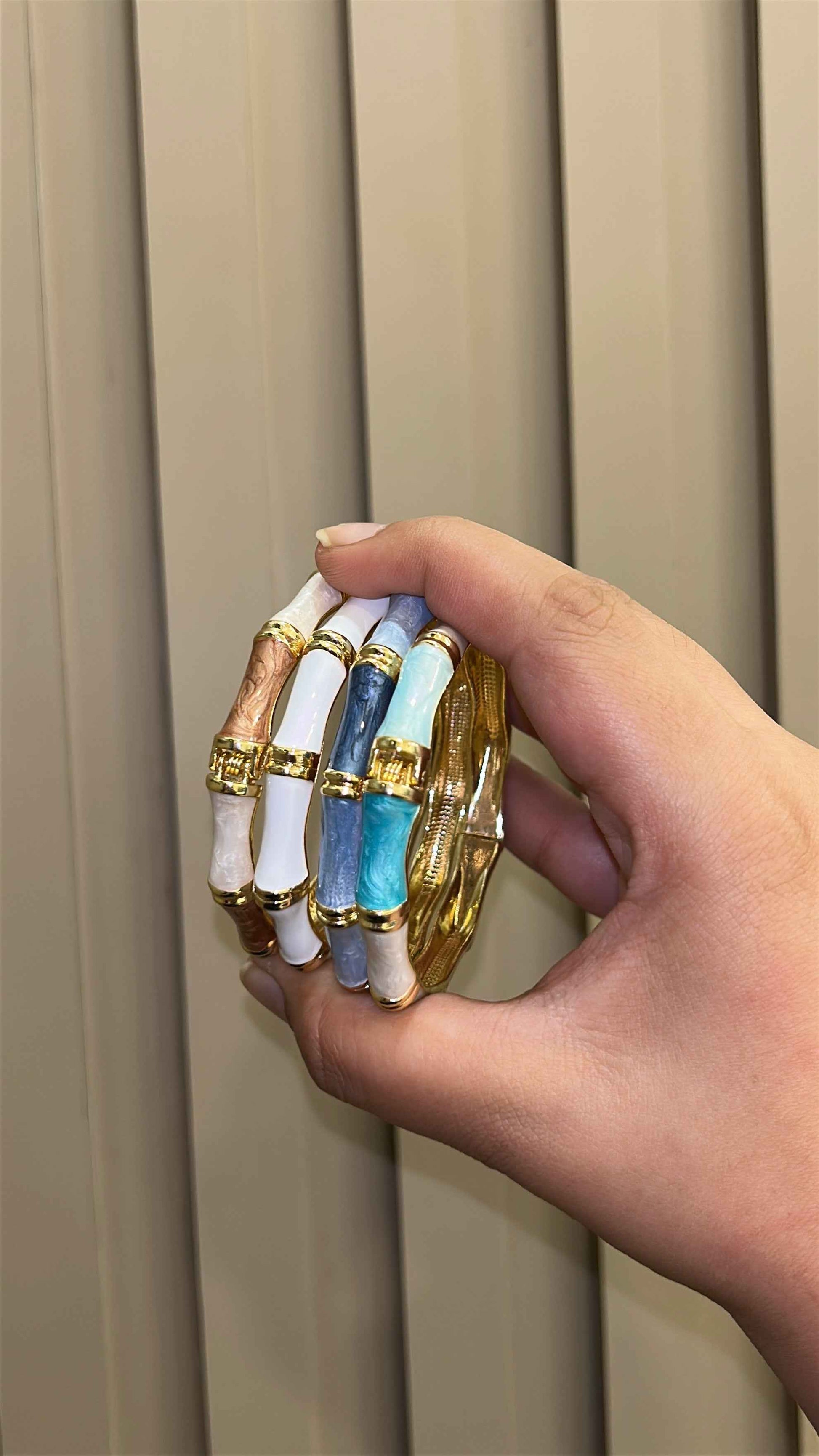 Enamal Bangles (Anti-Tarnish)