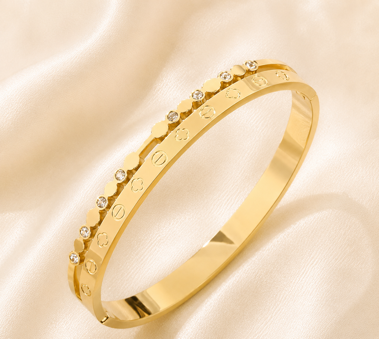Cartier Clover Bangle