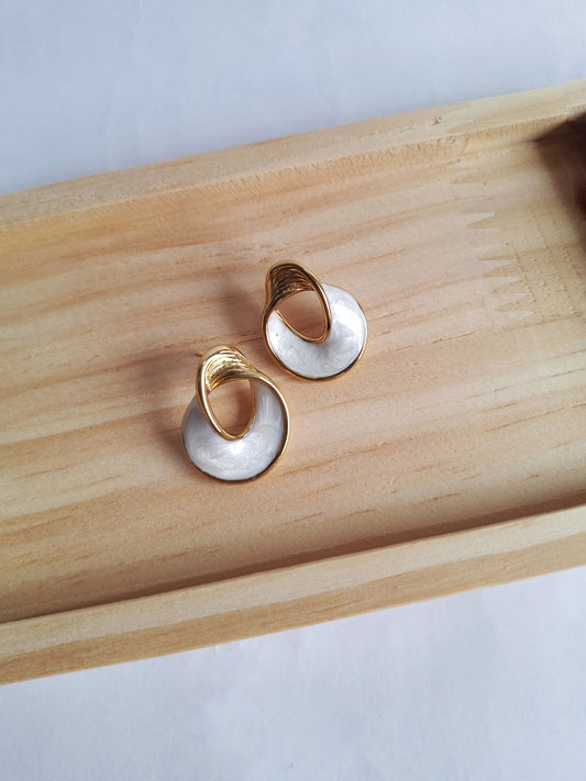 Lunar Loop Earrings