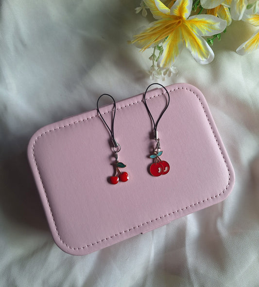 Cherry Phone Charms