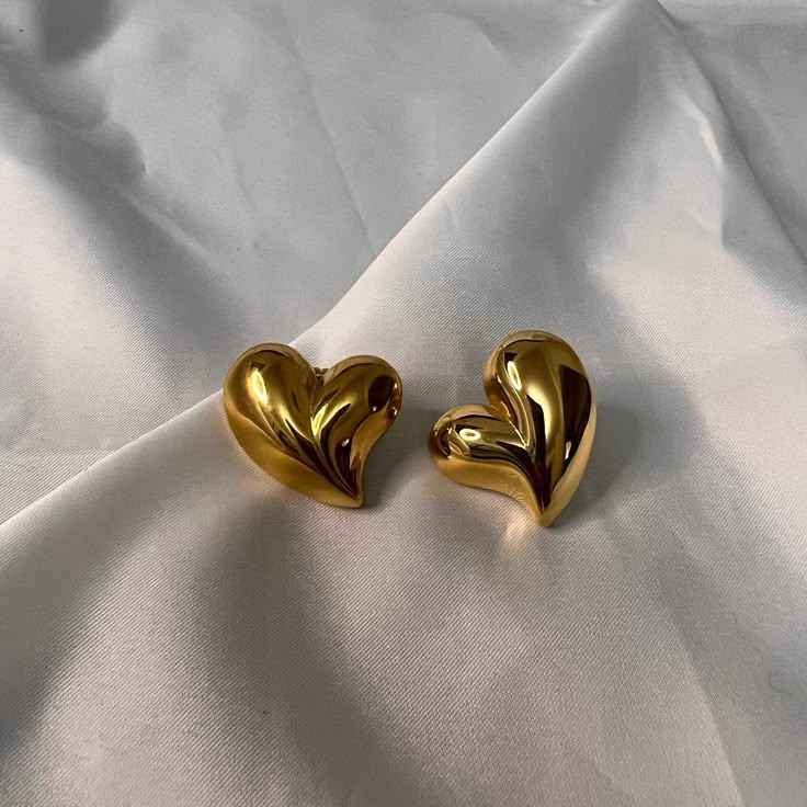 Statement Heart Earrings 2.0