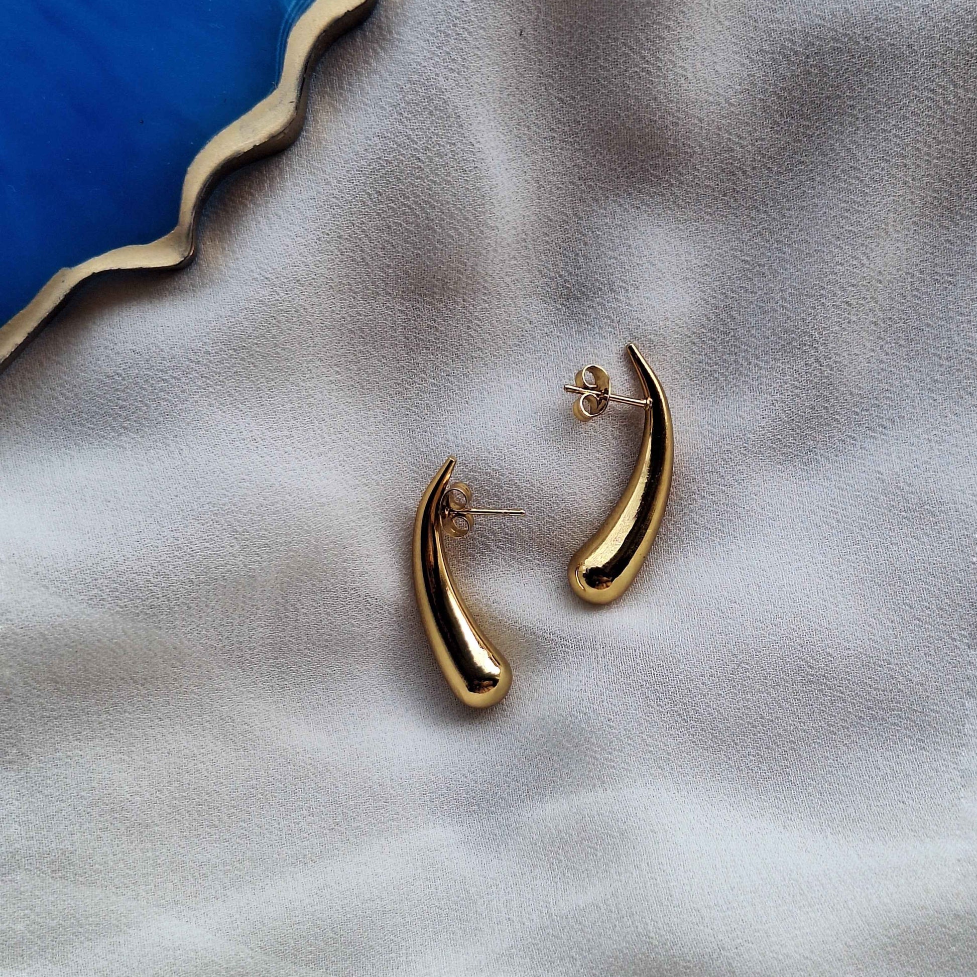 Golden Tear Drop | Fine Fusionn