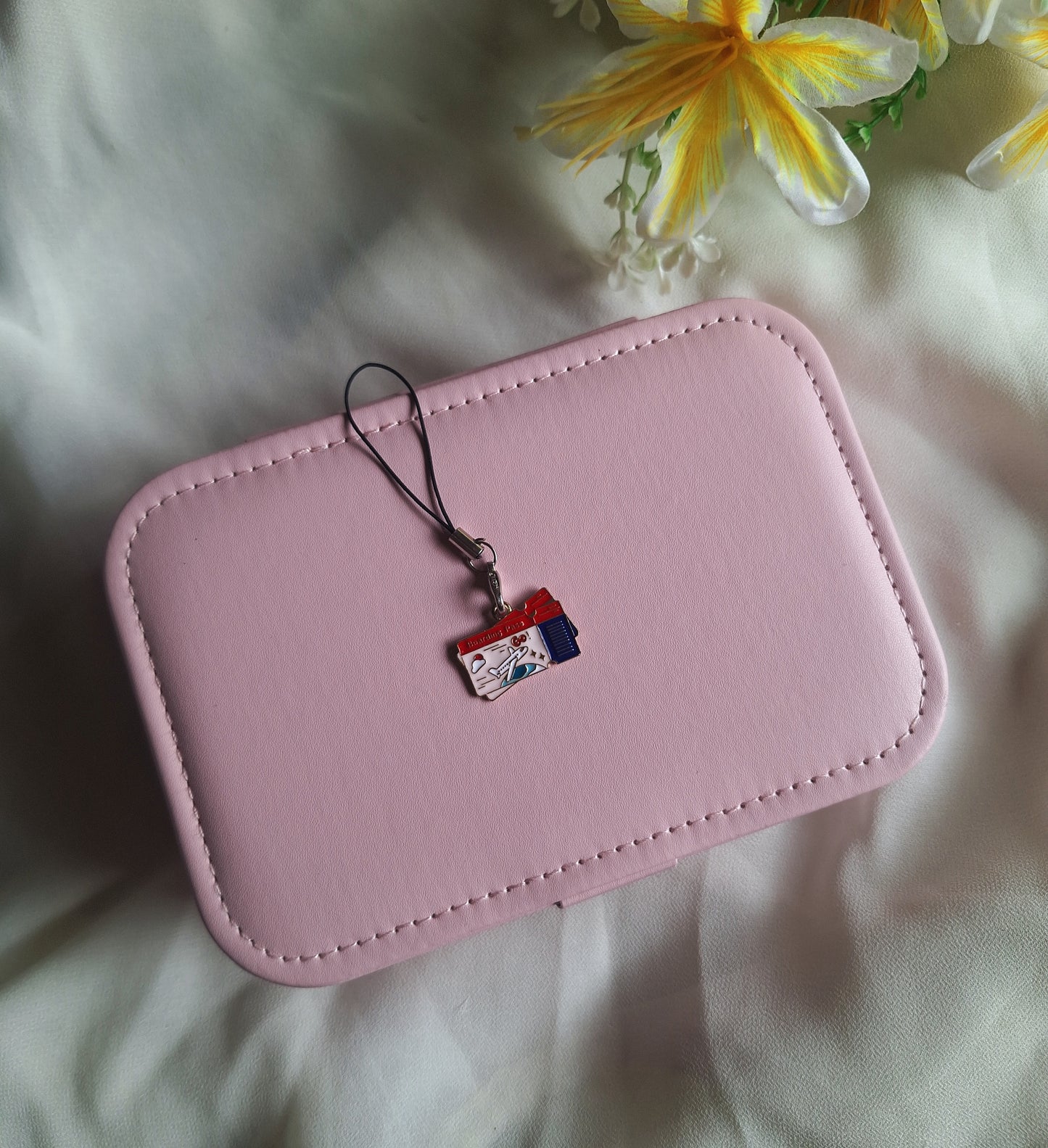 Boarding Pass Phone Charms
