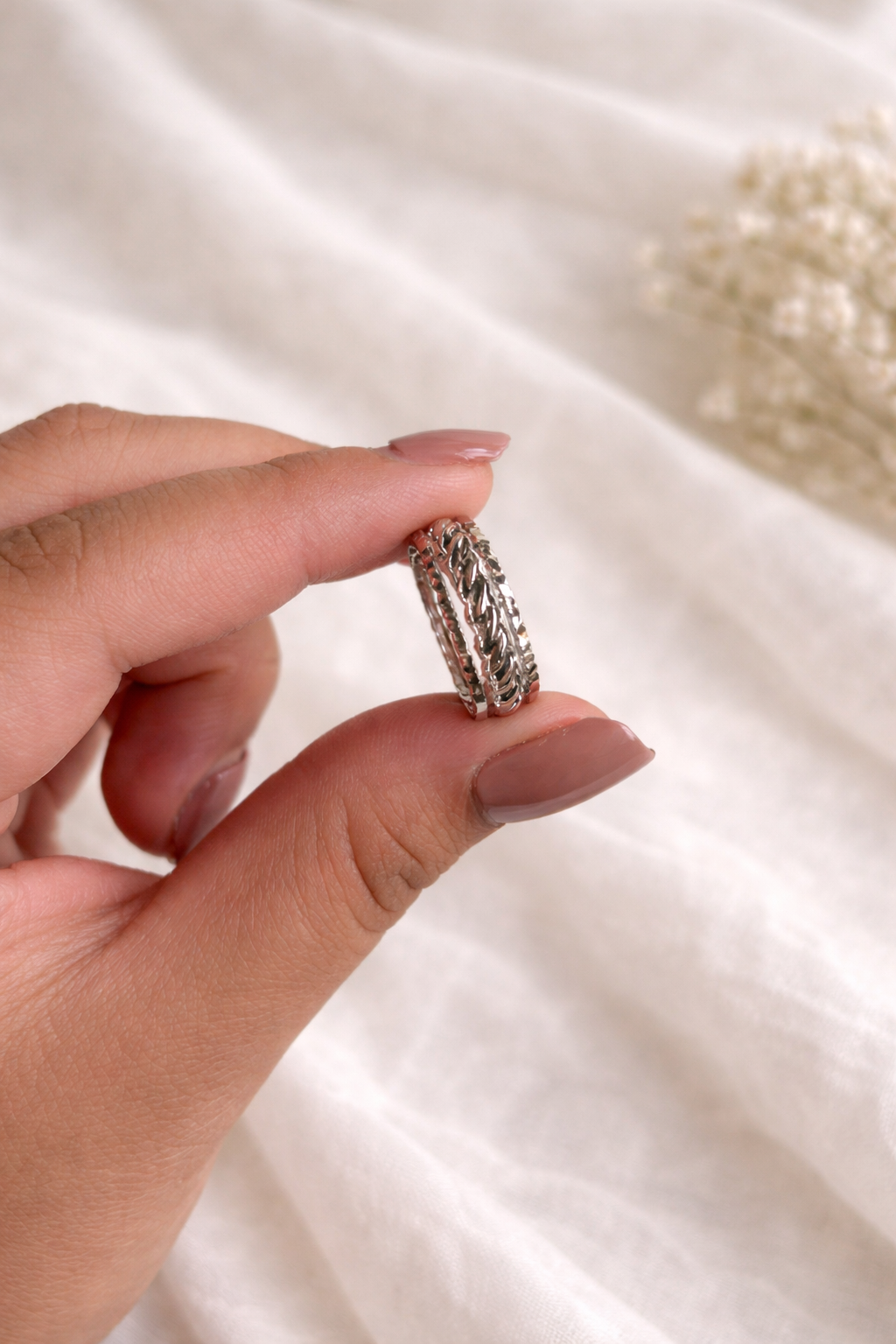 Silver Band (Adjustable)