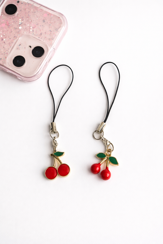 Cherry Phone Charms