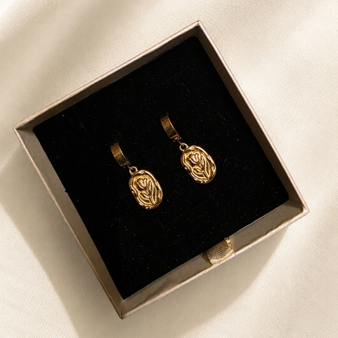 Rose Earrings