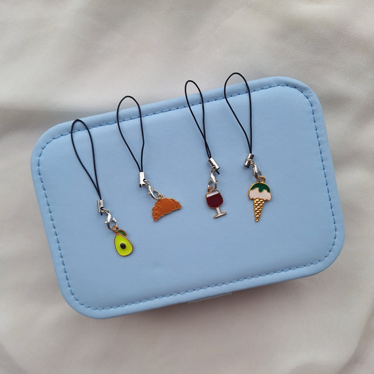 Food Phone Charms