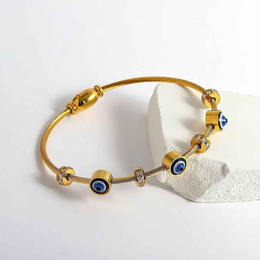Evil Eye - Thin Wrist / Baby Size Bracelet