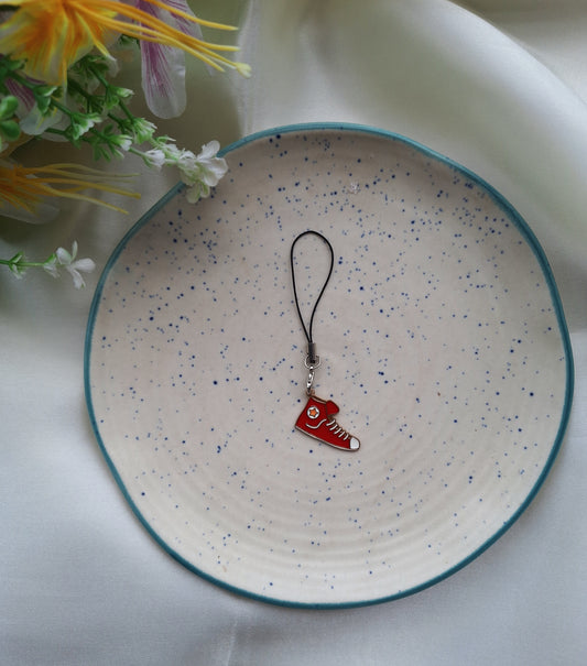 Red Shoe Phone Charm