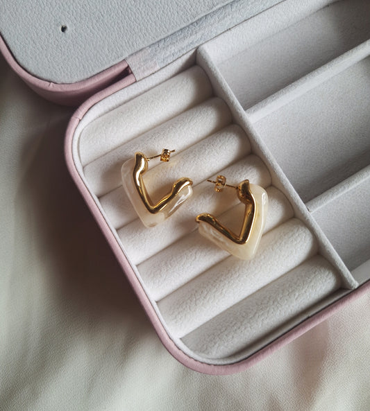 V Shape Earrings