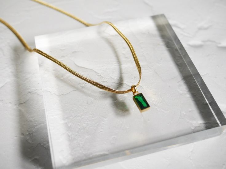 Snake Chain with Pendant