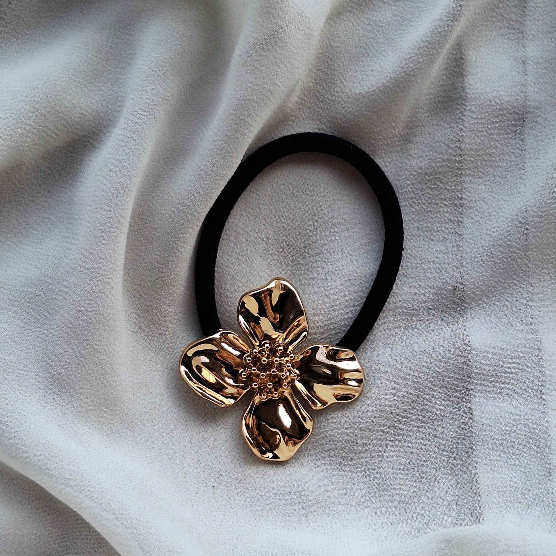 Flower Hair Tie | Fine Fusionn