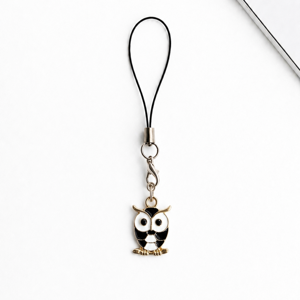 Owl Phone Charm