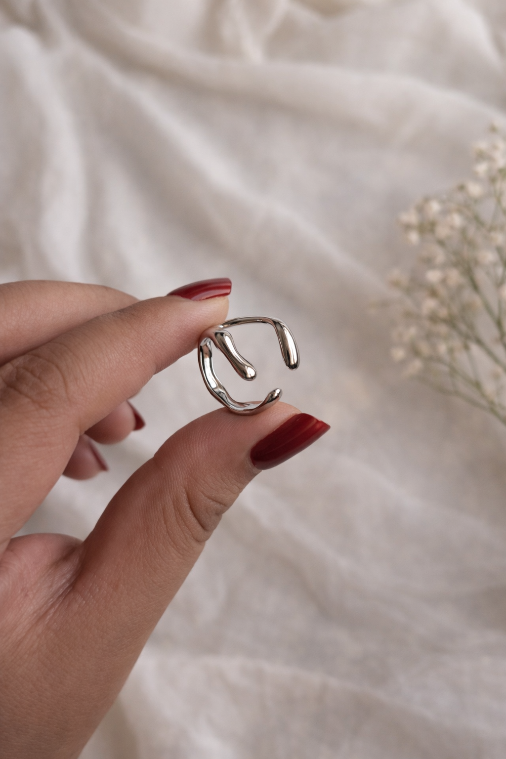 Silver Luma Ring (Adjustable)
