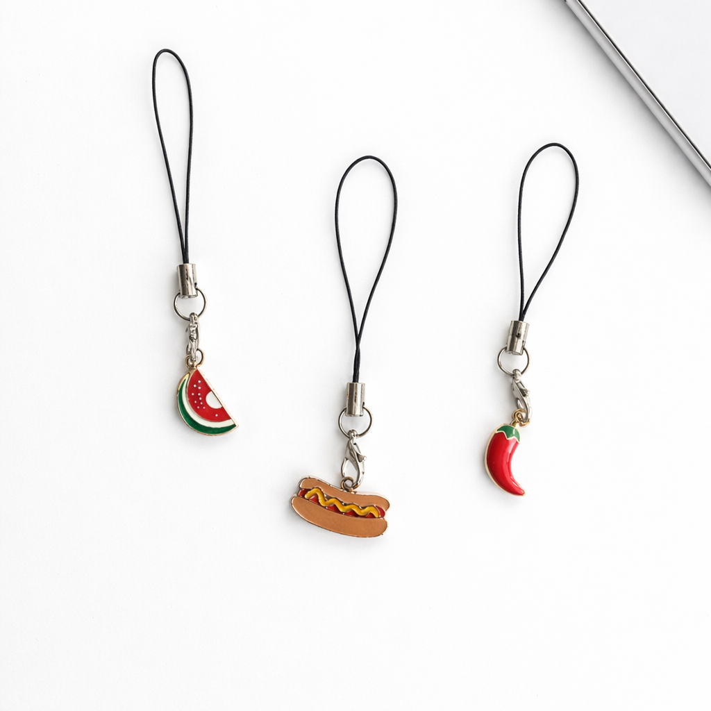 Food Phone Charms 3.0