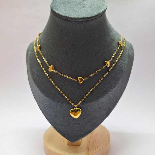 Heartina Dual Neckchain