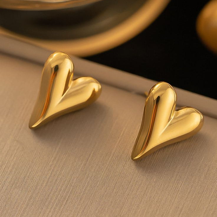 Heart Studs