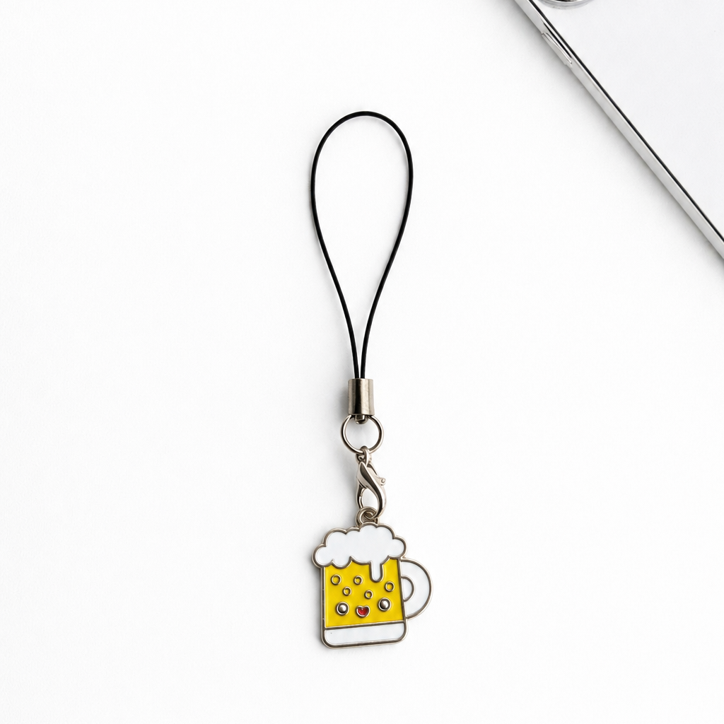 Beer Phone Charm