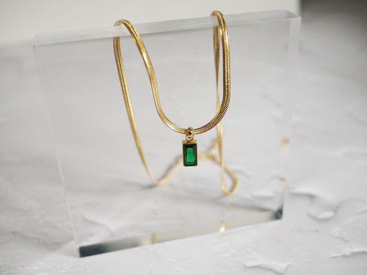 Snake Chain with Pendant